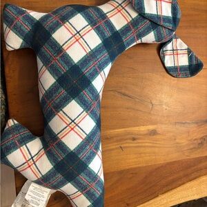 Martha Stewart Tartan Dog Accent Pillow